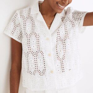 MADEWELL EYELET CAMP SHIRT